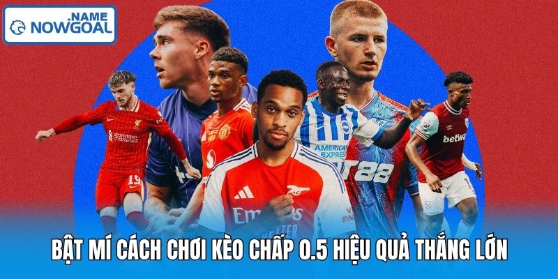 Bật mí cách chơi kèo chấp 0.5 hiệu quả thắng lớn