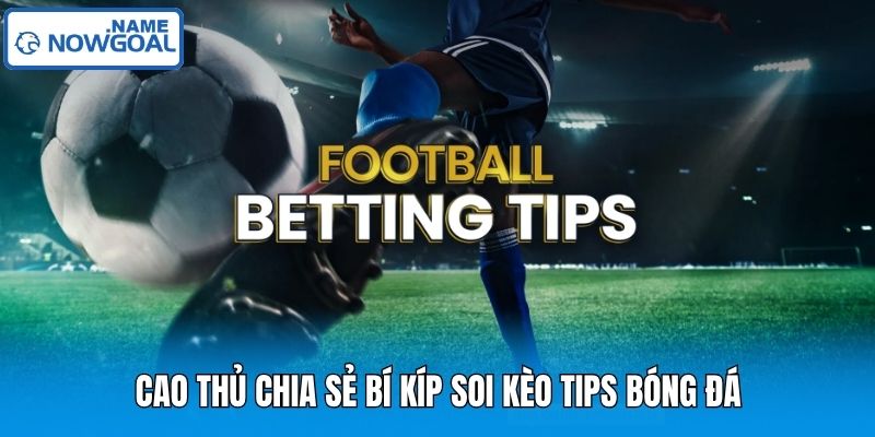 Cao thủ chia sẻ bí kíp soi kèo tips bóng đá