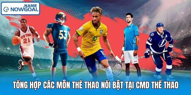 Tổng hợp các môn thể thao nổi bật tại CMD thể thao